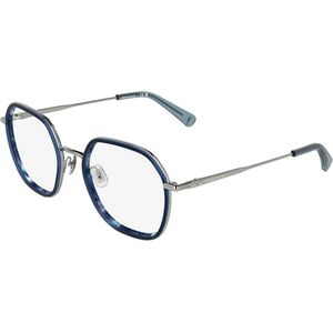 LONGCHAMP Vrouw LO2183 431 Optische monturen Metaal Blauw  Hurken Normaal