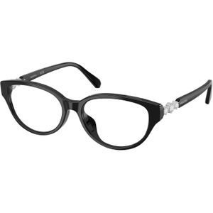 Swarovski Vrouw Swarovski SK2058D 1038 Optische monturen Acetaat Zwart Transparant Pantos Normaal