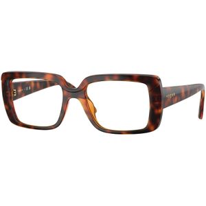 VOGUE EYEWEAR Donna VO5636U W656 Optische monturen Nylon Marrone Trasparente Squadrata Normale