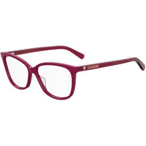Moschino Vrouw Mol546/tn 8cq Optische monturen Acetaat Rood  Hurken