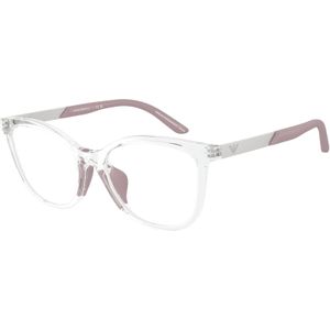 Emporio Armani Kind EK3011U  5893 Optische monturen Geïnjecteerd Transparant Transparant Vlinder Normaal