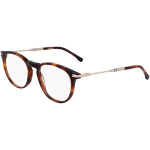 Lacoste Man L2918 214 Optische monturen Acetaat Bruin  Rotonde Fotochromatisch Fotochromatisch
