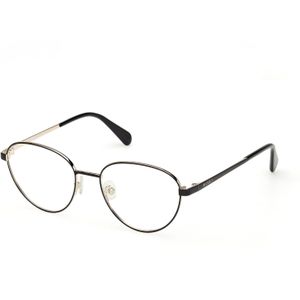 MAX&Co Vrouw MO5191 001 Optische monturen Metaal Zwart  Rotonde Normaal