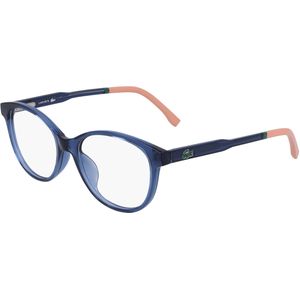 Lacoste Unisex L3636 424 Optische monturen Plastic Blauw  Rotonde