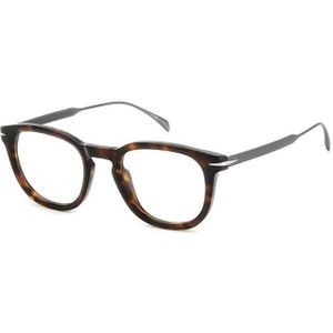 DAVID BECKHAM Man DB 7122 4HU Optische monturen Acetaat Donker Havana  Hurken