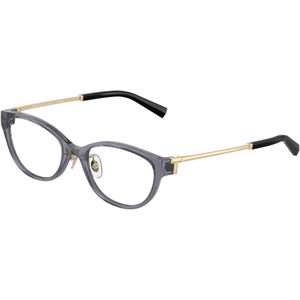 Tiffany Vrouw TF2252D 8405 Optische monturen Geïnjecteerd Altviool Transparant Rotonde Normaal