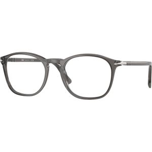 Persol Man PO3007VM 1196 Optische monturen Acetaat Grijs Transparant Hurken Normaal