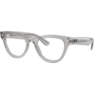 Ray - Ban Donna RX5510 2102 Optische monturen Acetato Grigio Trasparente Cat Eye Normale