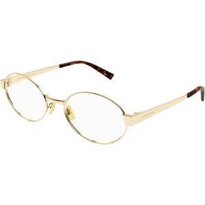 SAINT LAURENT Vrouw SL 692 OPT 002 Optische monturen Metaal Goud Transparant Rotonde