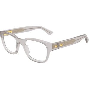 Bottega Veneta Uniseks Bottega Veneta BV1403O 008 Optische monturen Acetaat Grijs Transparant Kwadraat