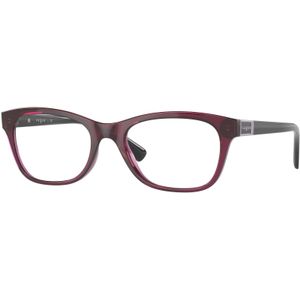 VOGUE EYEWEAR Vrouw VO5424B 2989 Optische monturen Geïnjecteerd Rood Transparant Kussen Normaal