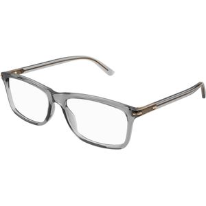 Gucci Man GG1447O 004 Optische monturen Acetaat Grijs Transparant Hurken