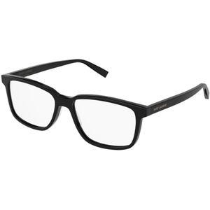 SAINT LAURENT Man SL 458 004 Optische monturen Acetaat Zwart Transparant Hurken