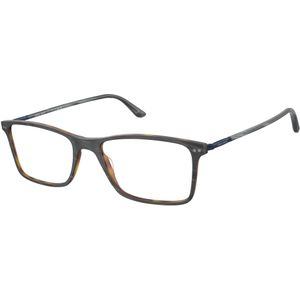 Giorgio Armani Man AR7037 5570 Optische monturen Acetaat Grijs Transparant Hurken Normaal