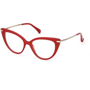 Max Mara Vrouw MM5145 066 Optische monturen Acetaat Rood  Kattenoog Normaal