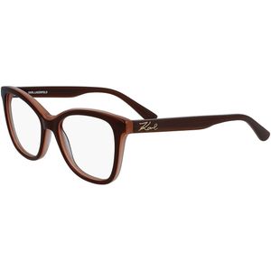 Karl Lagerfeld Vrouw Kl972 7 Optische monturen Acetaat Bruin  Geometrisch