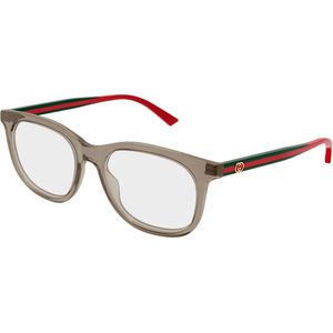 Gucci Vrouw GG1990O 003 Optische monturen Acetaat Bruin Transparant Kwadraat
