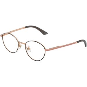 Jimmy Choo Vrouw JC2018JD  3022 Optische monturen Metaal Roos Transparant Rotonde Normaal