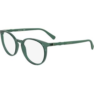 LONGCHAMP Vrouw LO2768 411 Optische monturen Bio-injectie Luchtblauw  Rotonde Normaal