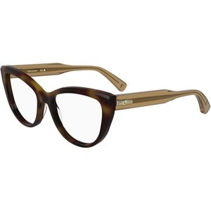 LONGCHAMP Vrouw LO2771 230 Optische monturen Acetaat Havana  Kattenoog Normaal