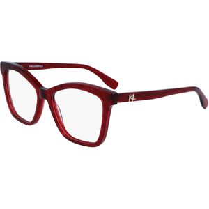 Karl Lagerfeld Vrouw KL6094 607 Optische monturen Acetaat Rood  Kattenoog Fotochromatisch Fotochromatisch