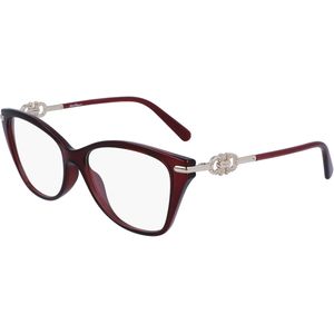 Ferragamo Vrouw SF2937R 655 Optische monturen Bio-injectie Roos  Vierkant Fotochromatisch Fotochromatisch