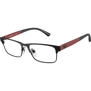 Emporio Armani Kind EK1001 3001 Optische monturen Metaal Zwart Transparant Hurken Normaal