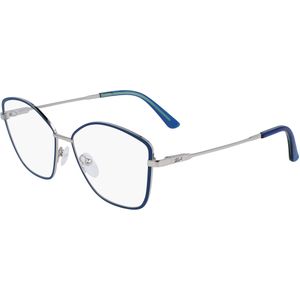 Karl Lagerfeld Vrouw KL345 400 Optische monturen Metaal Blauw  Hurken Normaal Normaal