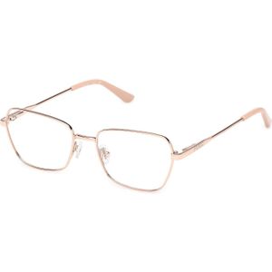 Guess Uniseks GU50271 028 Optische monturen Metaal Goud  Kwadraat Normaal