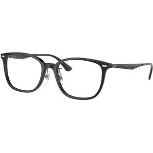 Ray - Ban Unisex RX5403D 5725 Optische monturen Acetaat Zwart Transparant Kussen Normaal