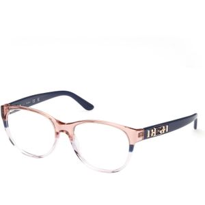 Guess Vrouw GU2980 092 Optische monturen Acetaat Blauw  Rotonde Normaal