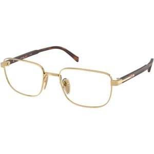 Prada Man PR B51V 5AK1O11 Optische monturen  Goud Transparant Hurken Normaal