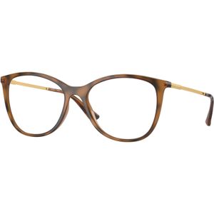 VOGUE EYEWEAR Vrouw VO5562 2386 Optische monturen Geïnjecteerd Bruin Transparant Pantos Normaal