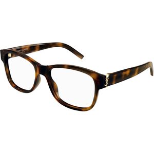 SAINT LAURENT Vrouw SL M132 003 Optische monturen Acetaat Havana Transparant Rotonde