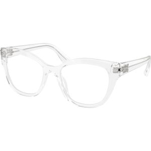 Miu Miu Vrouw MU 05XV 15Z1O11 Optische monturen Acetaat Transparant Transparant Hurken Normaal