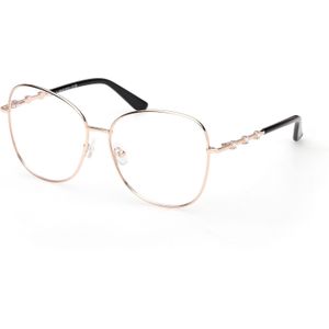 Guess by Marciano Vrouw GM50044 028 Optische monturen Metaal Goud  Vlinder Normaal