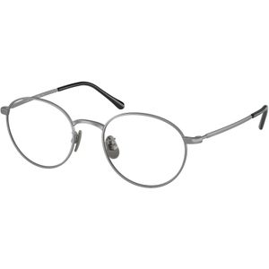 Polo Ralph Lauren Unisex PH1221TD 9266 Optische monturen Titanium Grijs Transparant Rotonde Normaal