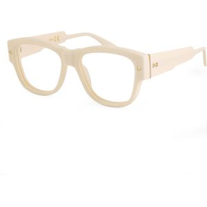 XLAB Unisex LUZON Optische monturen Acetaat Ivoor  Hurken Blauw anti-licht