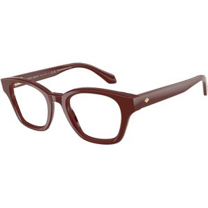 Giorgio Armani Man AR7274 6221 Optische monturen Acetaat Rood Transparant Kussen Normaal