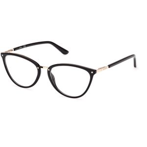 Guess Vrouw GU2957 001 Optische monturen Geïnjecteerd Zwart  Kattenoog Normaal