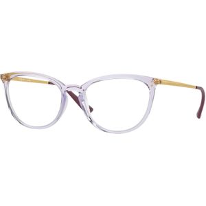 VOGUE EYEWEAR Vrouw VO5276 2745 Optische monturen Geïnjecteerd Altviool Transparant Kattenoog Normaal