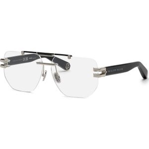 Philipp Plein Man VPP087M plein Pleasure 0K07 Optische monturen Metaal Palladium  Hurken