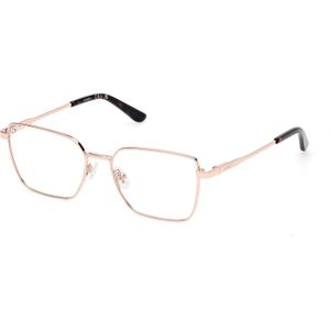 Guess Unisex GU50168 028 Optische monturen Metaal Goud  Geometrisch Normaal