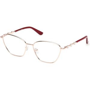 Guess by Marciano Vrouw GM50045 028 Optische monturen Metaal Goud  Kattenoog Normaal