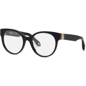 Roberto Cavalli Vrouw VRC027M 0700 Optische monturen Acetaat Zwart  Rotonde