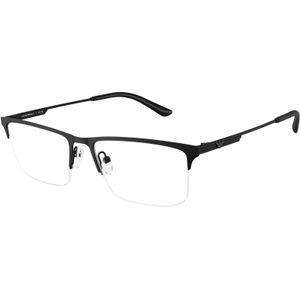 Emporio Armani Man EA1177  3001 Optische monturen Metaal Zwart Transparant Hurken Normaal