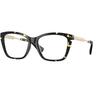 Burberry Donna BE2427U 4106 Optische monturen Iniettato Tartaruga Trasparente Cat Eye Normale