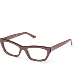 Guess by Marciano Vrouw GM50043 059 Optische monturen Acetaat Beige  Kwadraat Normaal