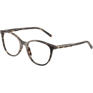 Dolce & Gabbana Vrouw DG3425 3438 Optische monturen Acetaat Bruin Transparant Vlinder Normaal