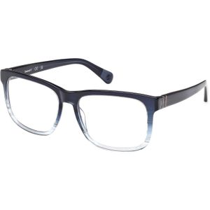 Timberland Man TB50073 090 Optische monturen Acetaat Blauw  Kwadraat Normaal